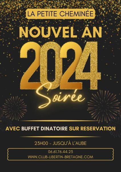 Club libertin la petite cheminée sera ouverte pour la soirée du Nouvel An 2024.